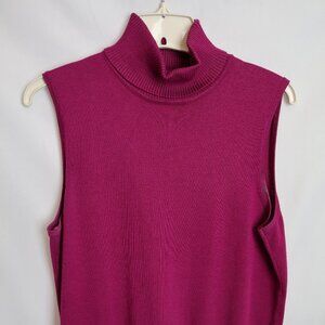 Purple turtle neck sweater